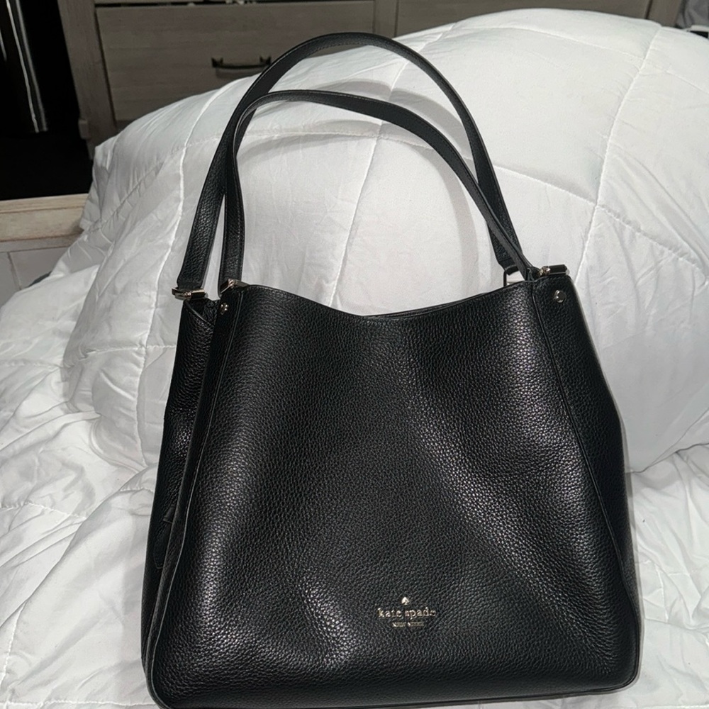 Leila Medium Triple Compartment Shoulder Bag Useful Great Condition